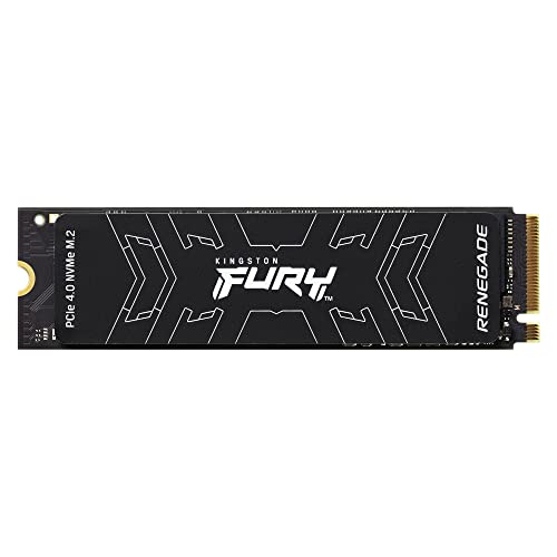 Kingston 1000 GB FURY Renegade PCIe 4.0 NVMe M.2 SSD Festkörper-Laufwerk Für Gamer, Enthusiasten und Hochleistungsnutzer - SFYRS/1000G