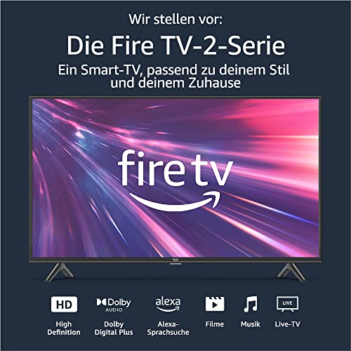 Amazon Fire TV-2-Serie HD-Smart-TV, 32 Zoll (81 cm) Fernseher. In Deutschland nicht erhältlich