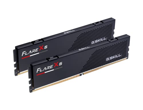 G.SKILL Flare X5 Series (AMD Expo) 32GB (2X 16GB) 288-Pin SDRAM DDR5 6000 CL36-36-36-96 1, 35V Dual Channel Desktop Memory F5-6000J3636F16GX2-FX5 (matt Schwarz)