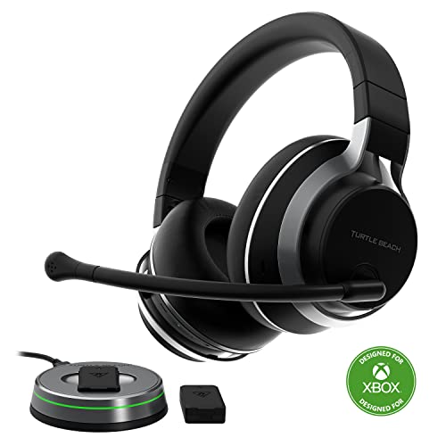 Turtle Beach Stealth Pro Multiplattform kabelloses Bluetooth Gaming Headset mit Geräuschunterdrückung für Xbox Series X|S, Xbox One, PS5, PS4, PC