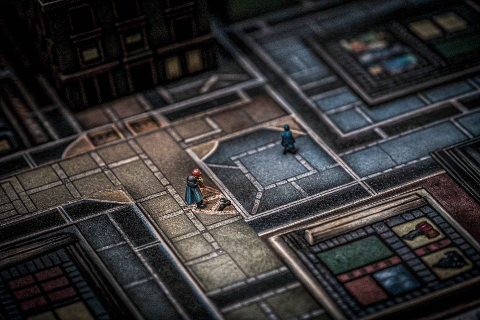 MicroMacro Crime City Spielplan