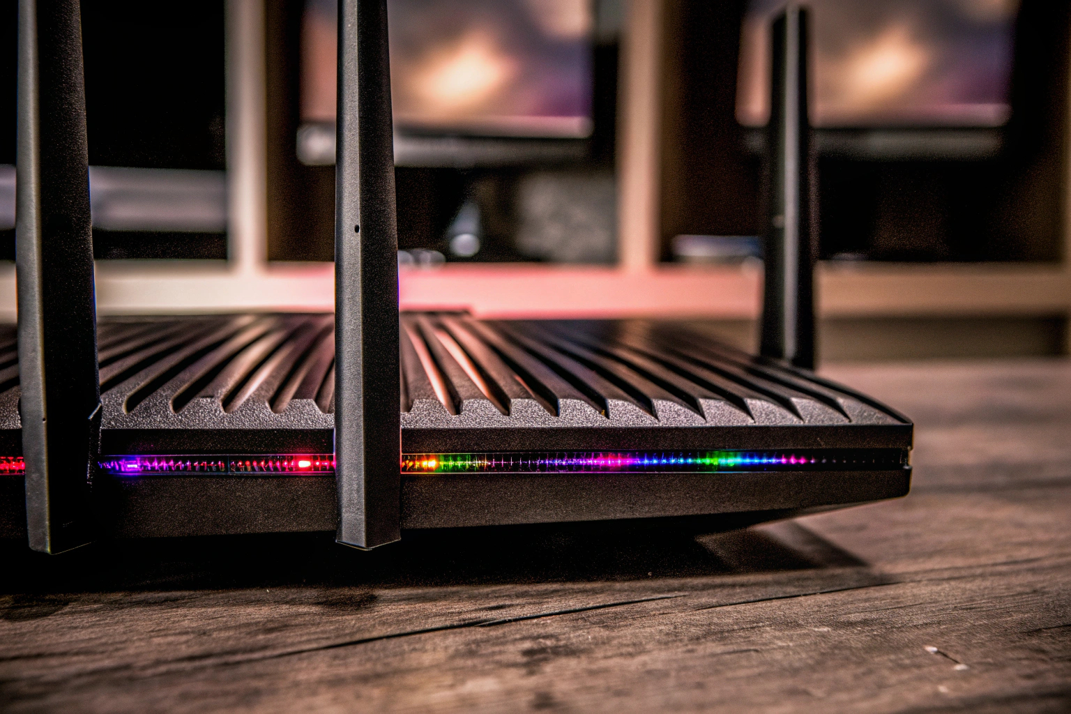 Gaming-Router mit LEDs