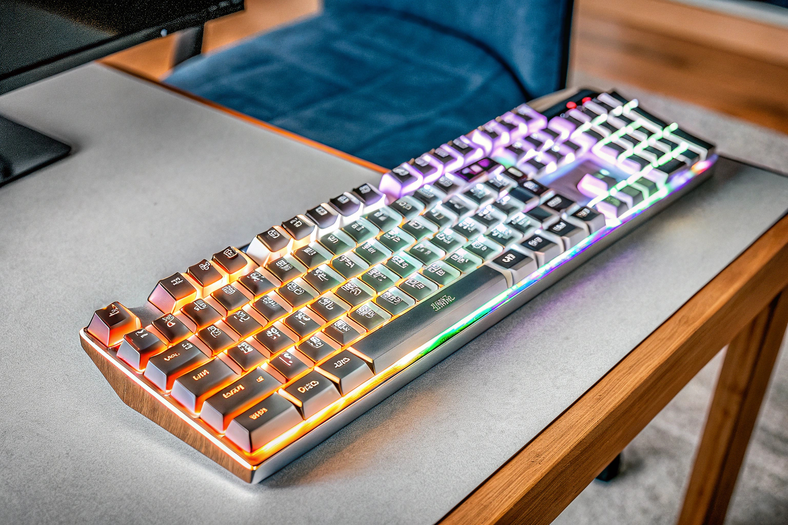 Rii Gaming Tastatur Rainbow LED