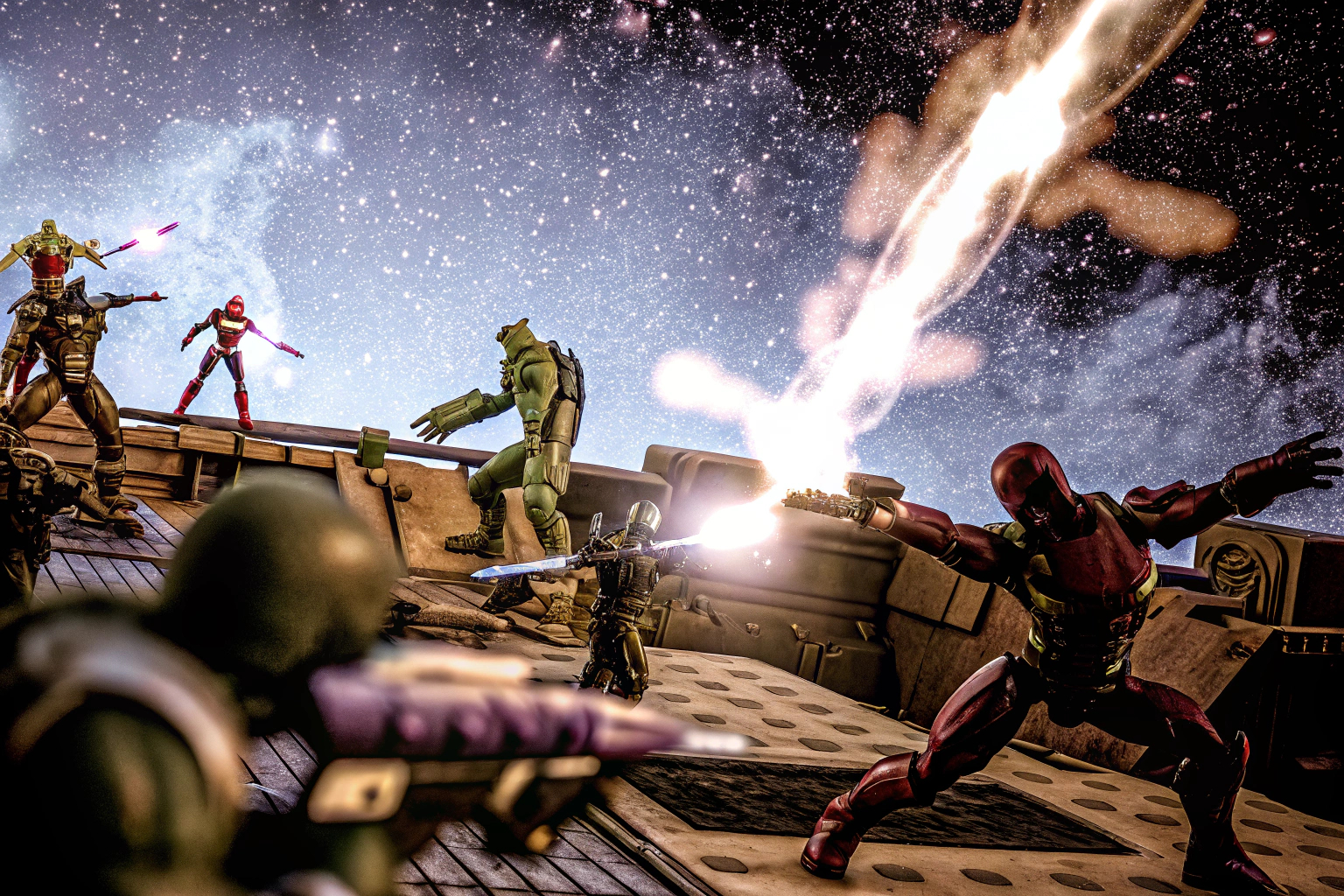 Marvel's Guardians of the Galaxy Action Szene