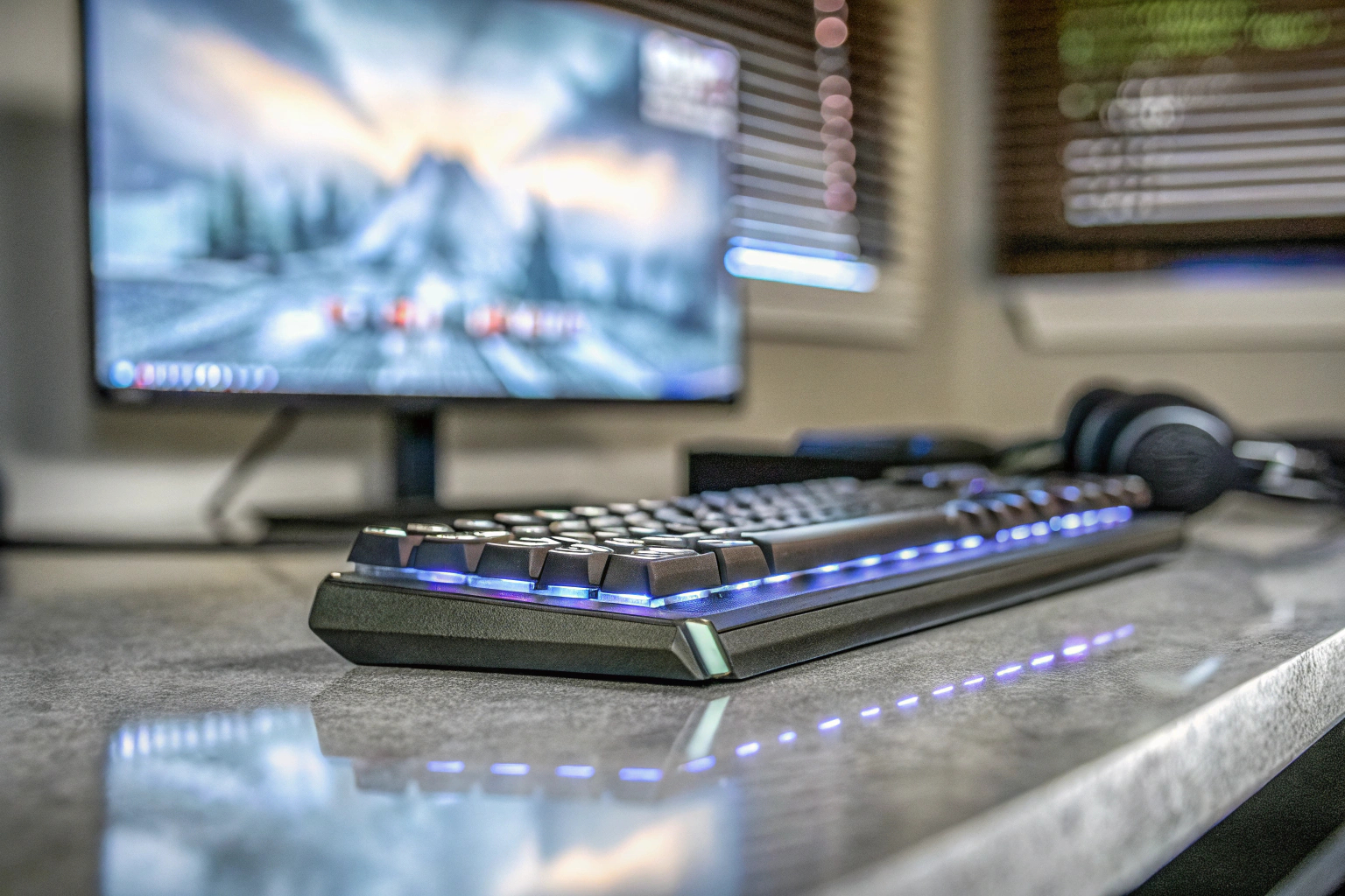 Ergonomische Einhand-Gaming-Tastatur