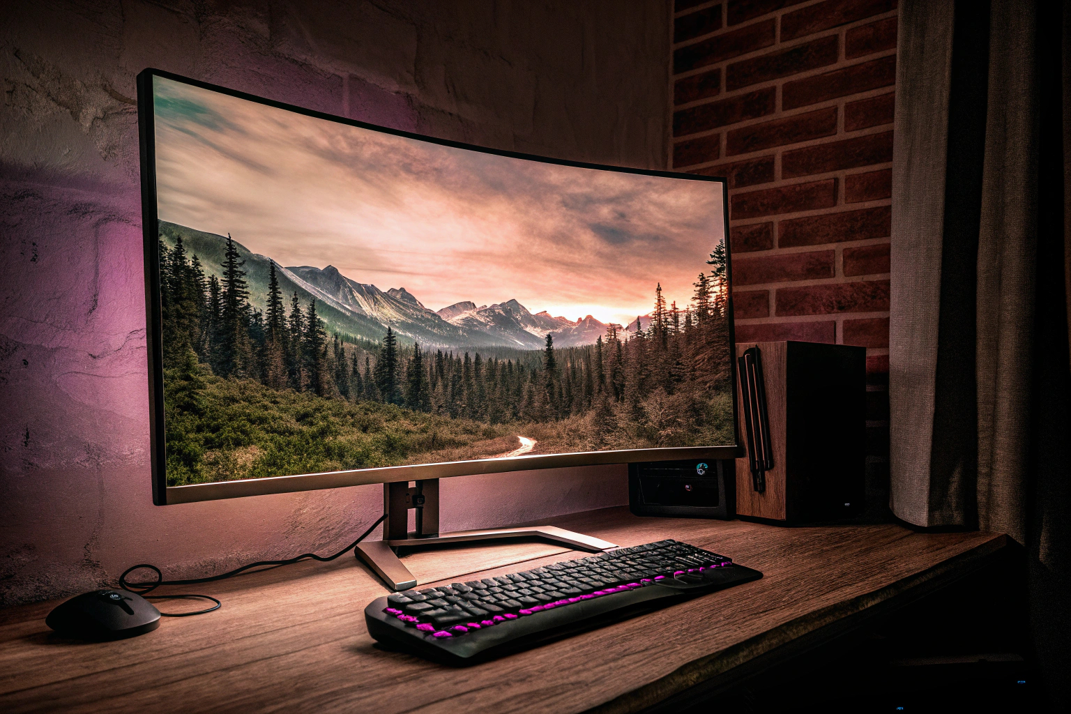 Gaming-Setup für Grafikliebhaber