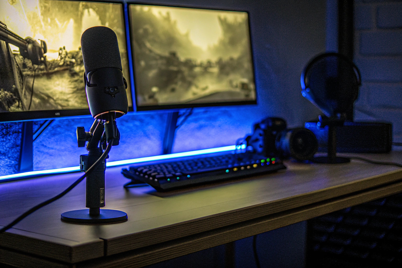 Gaming-Setup für Streamer