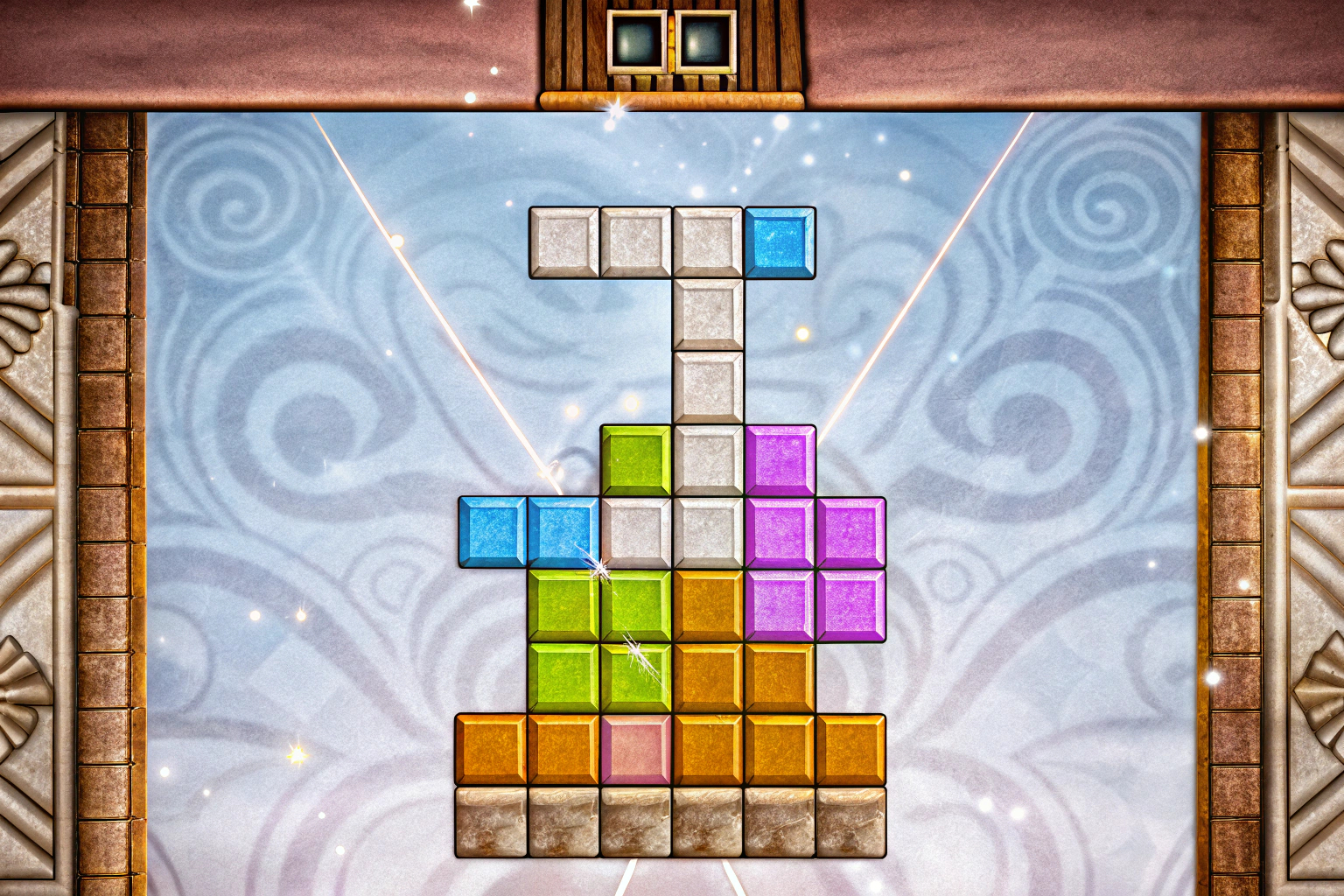 Blockpuzzle-Spiel