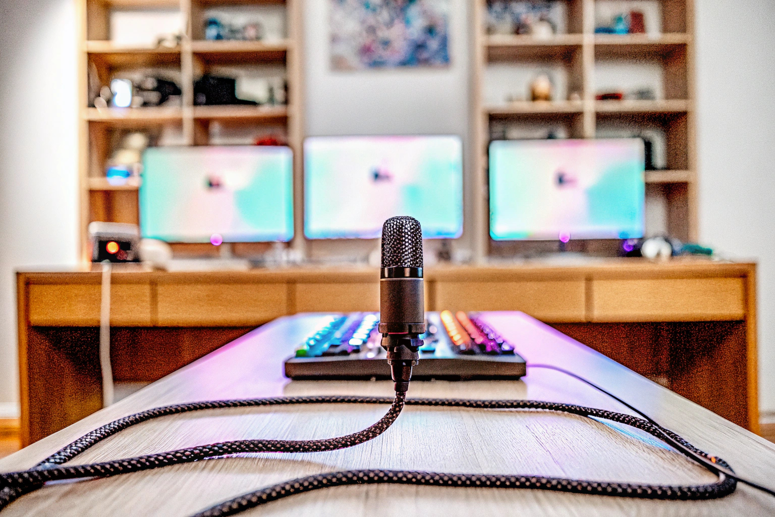 Streaming-Audio-Setup mit Mixer