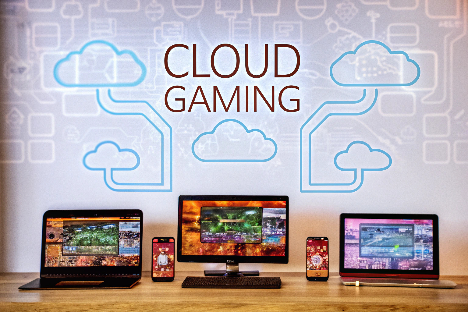 Cloud-Gaming-Architektur