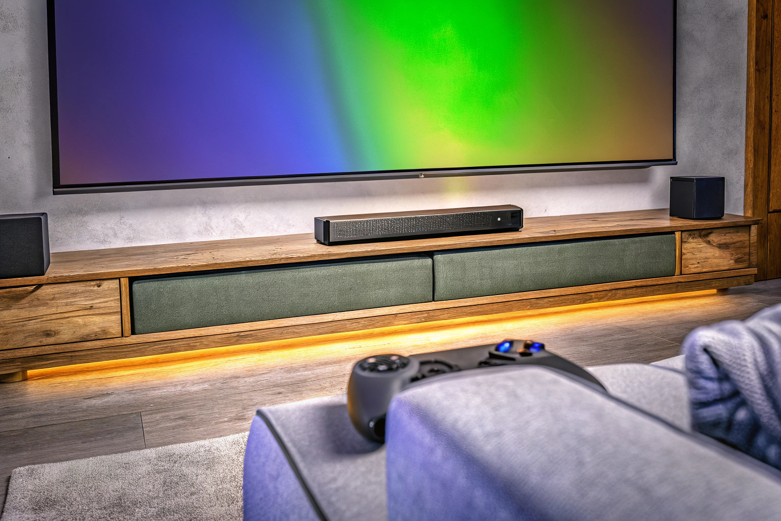 MEREDO Soundbar mit RGB-Beleuchtung