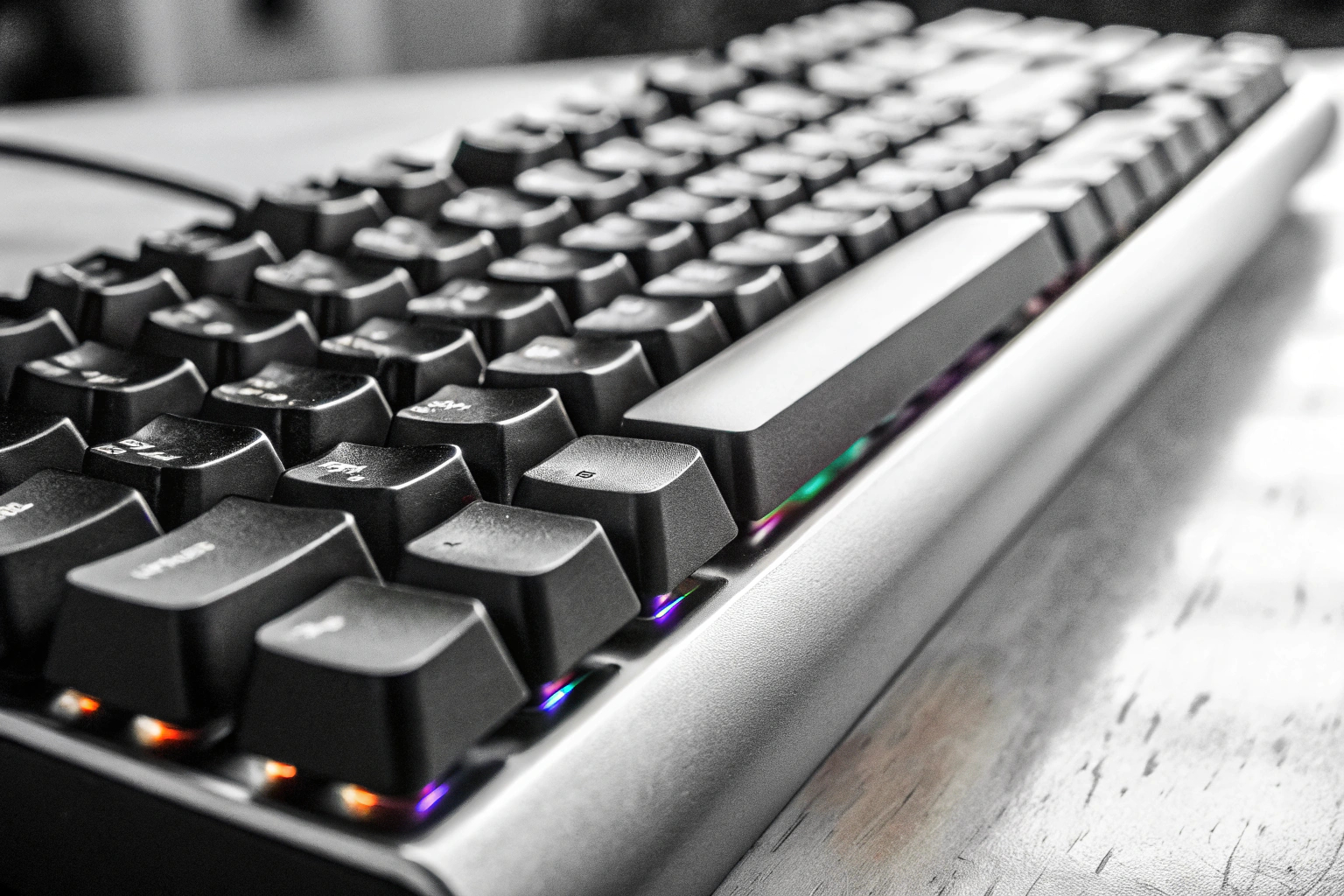 TECURS Mechanische Gaming Tastatur