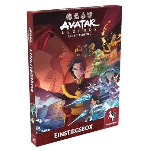 Pegasus Spiele 48110G - Avatar Legends – Das Rollenspiel: Einstiegsbox