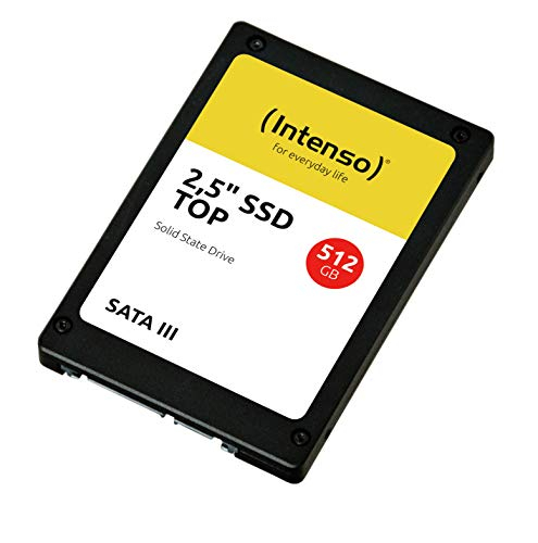 Intenso Interne 2,5" SSD SATA III Top, 512 GB