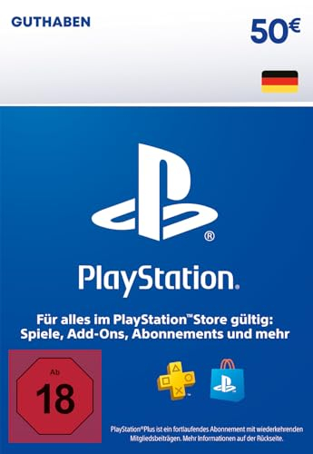 50€ PlayStation Store Guthaben | PSN Deutsches Konto [Code per Email]