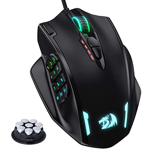 Redragon M908 Impact RGB LED MMO Maus