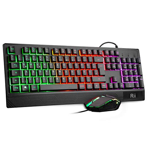 Rii Gaming Tastatur und Maus Set