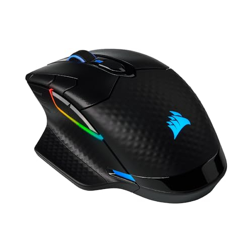 CORSAIR DARK CORE RGB PRO Wireless FPS/MOBA Gaming Maus