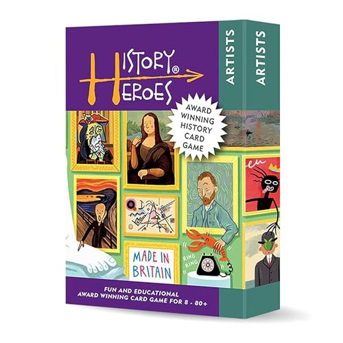 History Heroes: Artists – Quiz-Kartenspiel