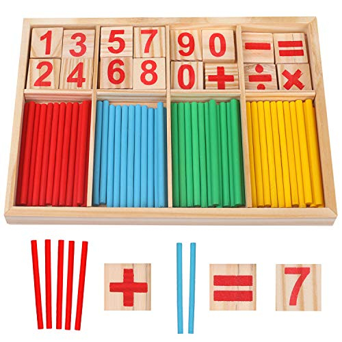 camelize Montessori mathematisches Spielzeug Holz