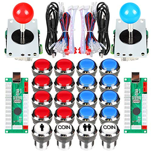 Fosiya 2 Spieler Arcade Joystick