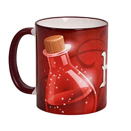 Elbenwald Tasse Health Potion Rundumddruck für Gaming Fans