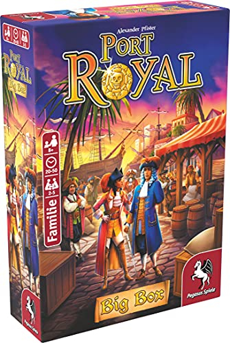 Pegasus Spiele 18148G - Port Royal Big Box