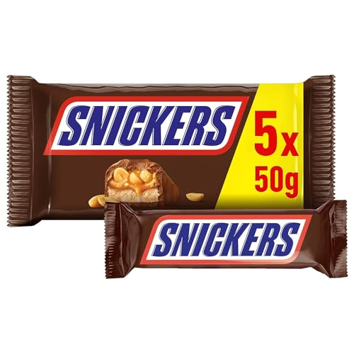 Snickers Schokoriegel, 5er Pack