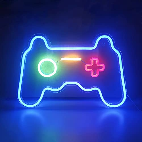 Spiel Leuchtreklame, Gamepad Controller LED-Leuchten