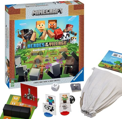 Ravensburger 20914 Minecraft Spiel Heroes of the Village