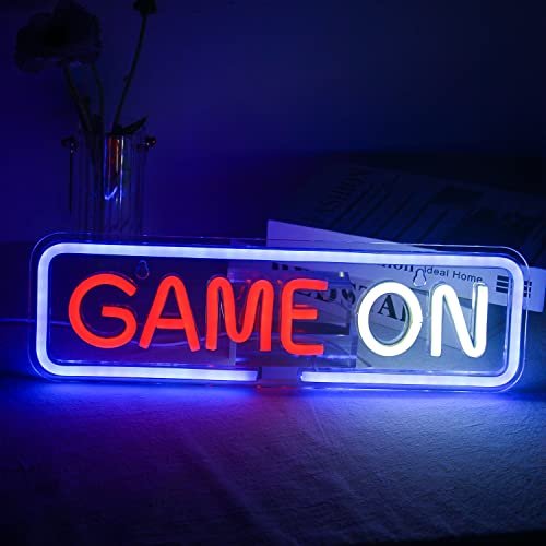 Game On Neon Schild