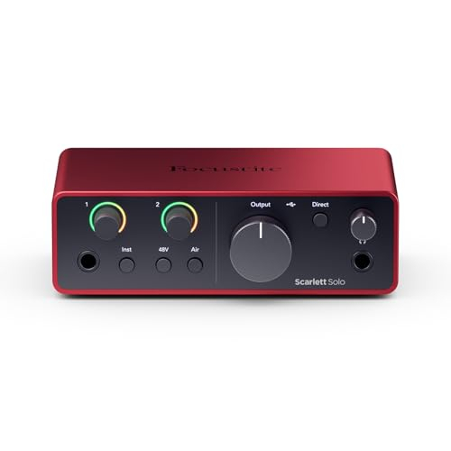 Focusrite Scarlett Solo 4. Gen USB-Audio-Interface