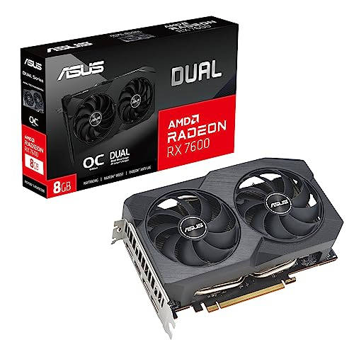 ASUS Dual Radeon RX 7600 V2 OC Edition