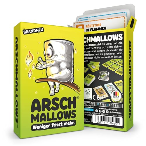 DENKRIESEN ARSCHMALLOWS® – Weniger frisst mehr. | Kartenspiel