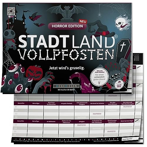 Stadt Land VOLLPFOSTEN® - Horror Edition