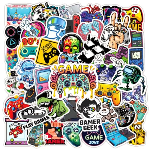 50 PCS Video Gaming Spiel Sticker Aufkleber