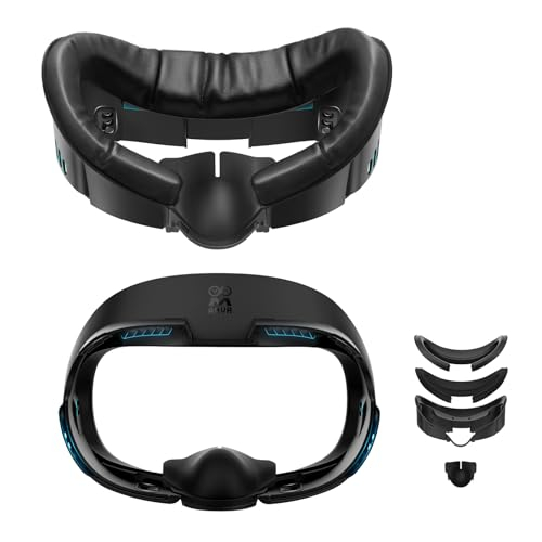 AMVR Face Cover Pad Facial Interface kompatibel mit Meta/Oculus Quest 3