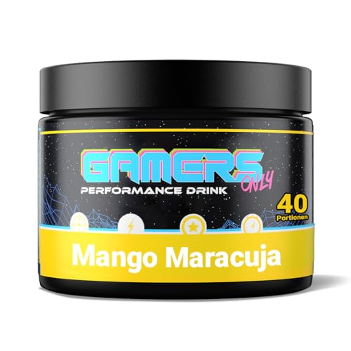 Performance Drink MIGHTY MANGO MARACUJA von Gamers Only