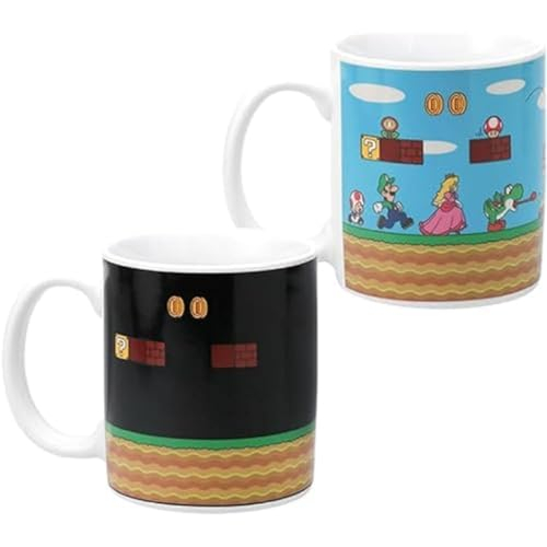 Super Mario Bros Thermo-Effekt Kaffeetasse