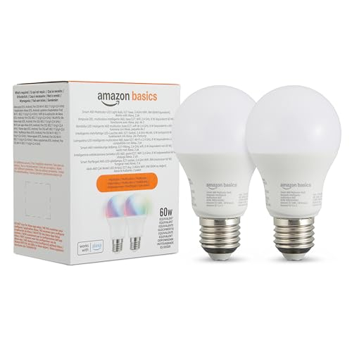 Amazon Basics Smarte A60 LED-Glühbirne