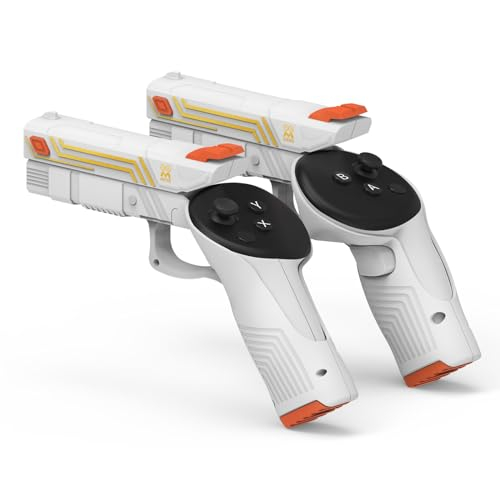 AMVR VR Gun Stock Aufsatz Kompatibel mit Meta/Oculus Quest 3s/Quest 3