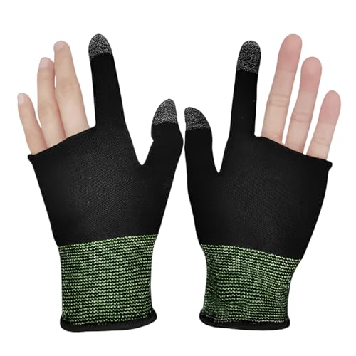 LuLiyLdJ 2 Pairs Gaming Handschuhe