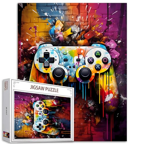 Gaming Themed Jigsaw Puzzles for Adults