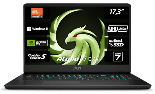 MSI Alpha 17 Gaming Laptop