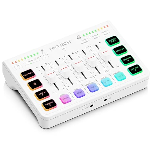 IXTECH Gaming Audio Mixer