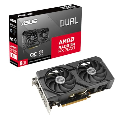 ASUS Dual Radeon RX 7600 EVO OC Edition 8GB