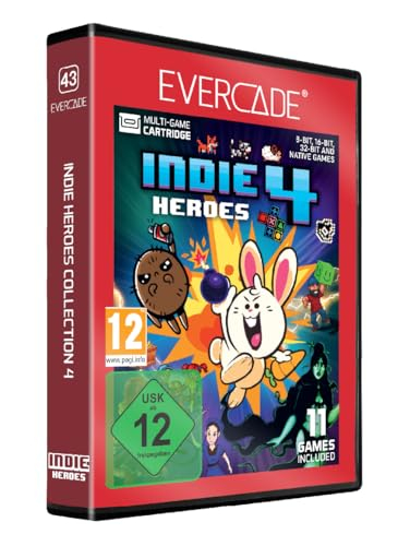 Blaze Evercade Indie Heroes Collection 4 Cartridge