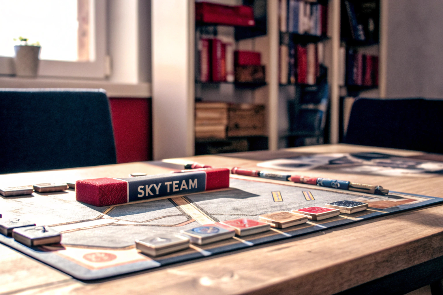 Sky Team Strategiespiel in Aktion